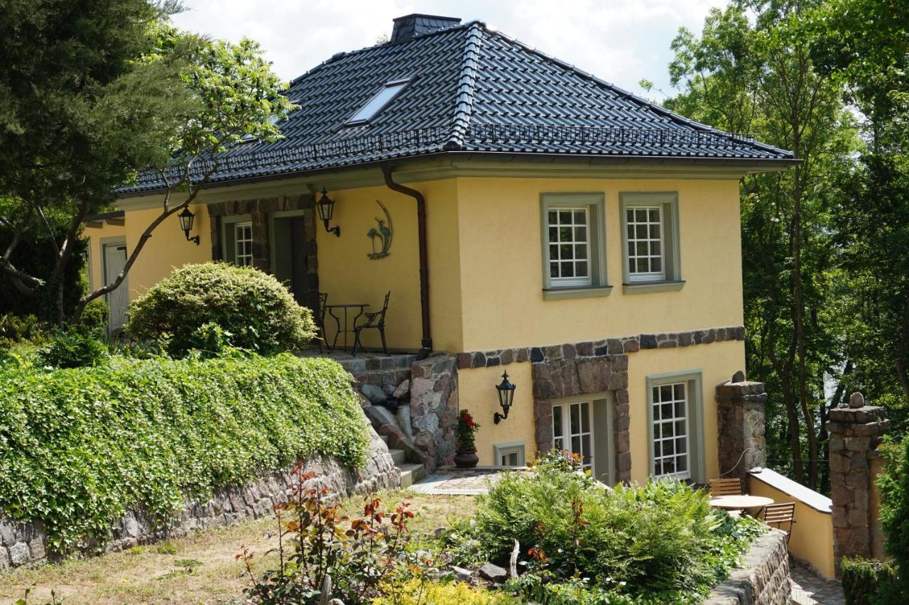 Hanghaus der Villa Oderblick Oderberg Exterior foto